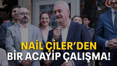Nail Çiler’den bir acayip çalışma!
